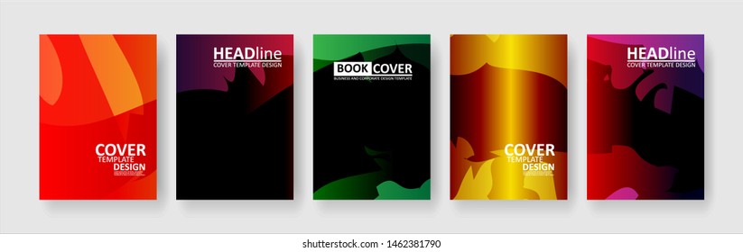 abstract background with gradient color. Applicable for design cover, presentation, invitation, flyer, annual report, poster and business card, desing packaging - Vector