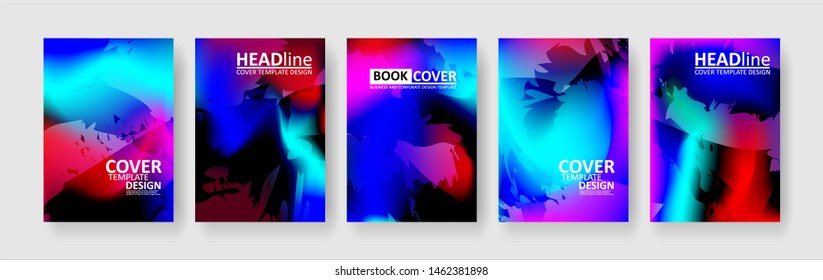 abstract background with gradient color. Applicable for design cover, presentation, invitation, flyer, annual report, poster and business card, desing packaging - Vector