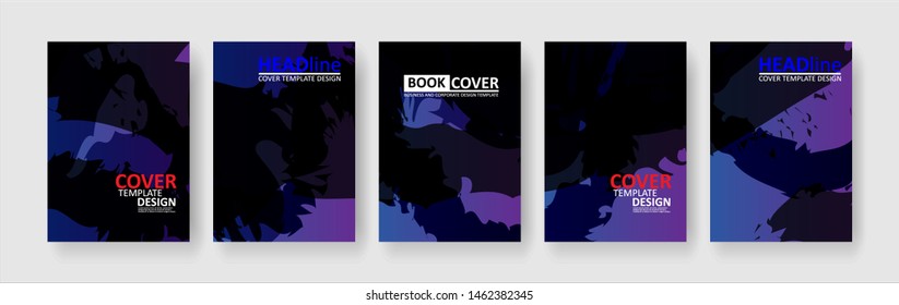 abstract background with gradient color. Applicable for design cover, presentation, invitation, flyer, annual report, poster and business card, design packaging - Vector