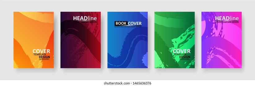 abstract background with gradient color. Applicable for design cover, presentation, invitation, flyer, annual report, poster and business card, desing packaging - Vector