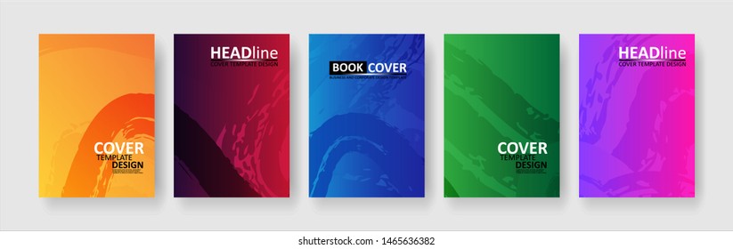abstract background with gradient color. Applicable for design cover, presentation, invitation, flyer, annual report, poster and business card, desing packaging - Vector