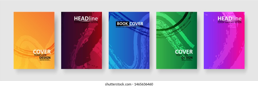 abstract background with gradient color. Applicable for design cover, presentation, invitation, flyer, annual report, poster and business card, desing packaging - Vector