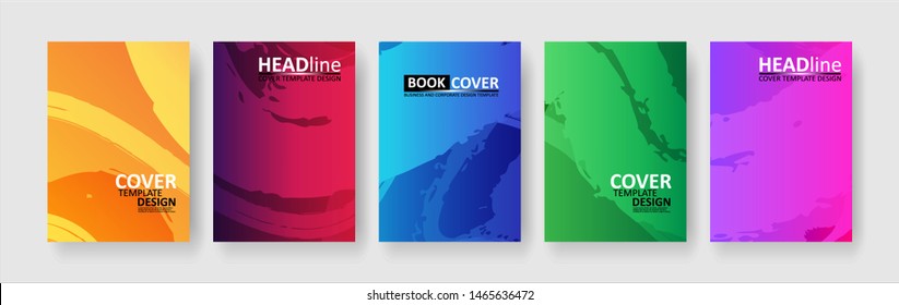 abstract background with gradient color. Applicable for design cover, presentation, invitation, flyer, annual report, poster and business card, desing packaging - Vector