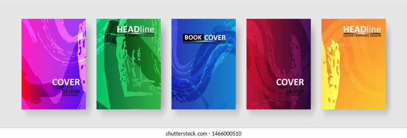 abstract background with gradient color. Applicable for design cover, presentation, invitation, flyer, annual report, poster and business card, desing packaging - Vector