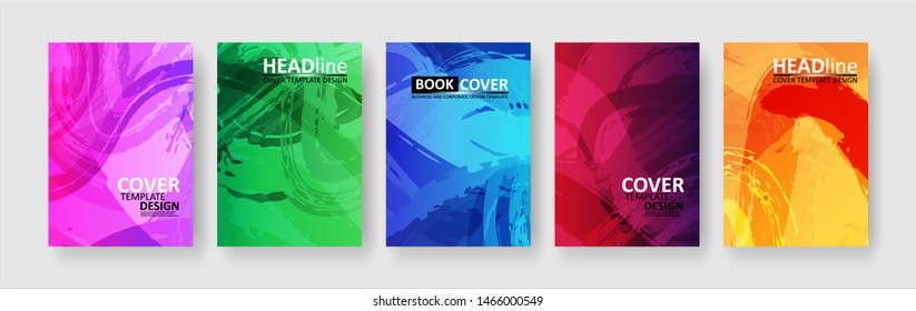 abstract background with gradient color. Applicable for design cover, presentation, invitation, flyer, annual report, poster and business card, desing packaging - Vector