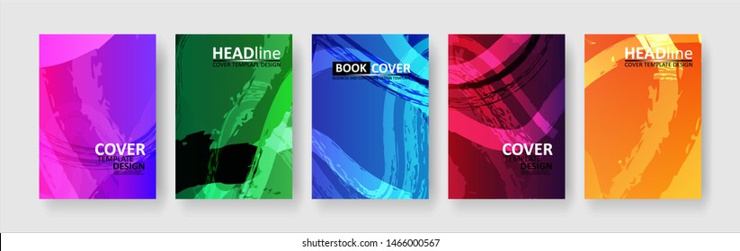 abstract background with gradient color. Applicable for design cover, presentation, invitation, flyer, annual report, poster and business card, desing packaging - Vector