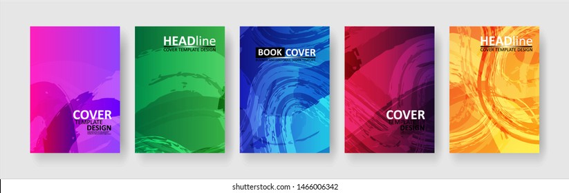 abstract background with gradient color. Applicable for design cover, presentation, invitation, flyer, annual report, poster and business card, desing packaging - Vector