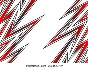 Fondo abstracto con un patrón de flecha de color degradado y con un área de espacio de copia