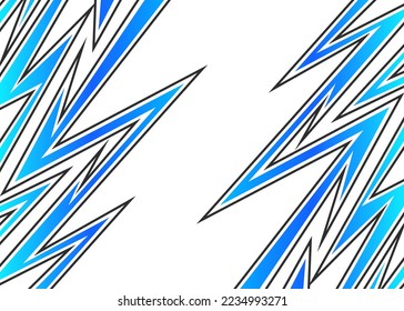 Fondo abstracto con un patrón de flecha de color degradado y con un área de espacio de copia