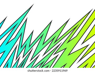 Abstract background with gradient color arrow line pattern