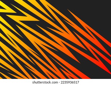 Abstract background with gradient color arrow line pattern