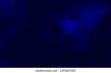 Abstract background with gradient color. Black and blue. - Vector