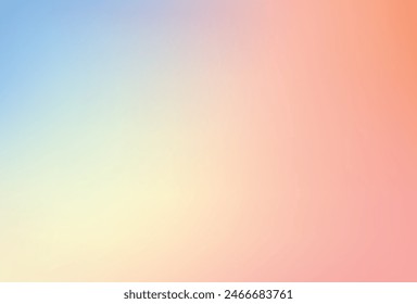 Abstract background with gradient color. Abstract gradient background. Blue, violet, purple, green, yellow, orange, wine red color texture pattern. Blur fluid seamless pattern.