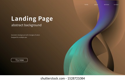 abstract background with gradient color change for website or multiple use