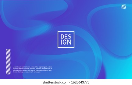 abstract background with gradient color. curvy, fluid, flowing, irregular shapes. eps100 vector illustration