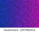 Abstract background with gradient color dazzle camouflage pattern
