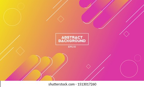 Abstract background With Gradient Color and Geometric Shape