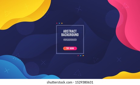 abstract background with gradient color geometric shape