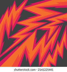 Abstract background with gradient color lightning pattern