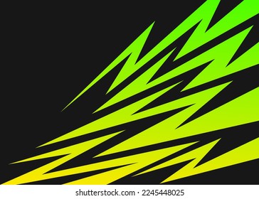 Abstract background with gradient color lightning and arrow line pattern