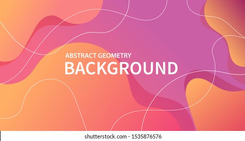 abstract background with gradient color and line, abstract bacground for flyer and presentations vector