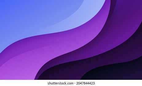 Abstract background with gradient color and overlap layer background. Vector background for wallpaper. Eps 10