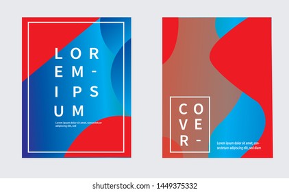 Abstract background with gradient color for poster,banner, template, cover,or etc.