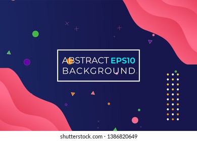 abstract background with gradient color and shapes
