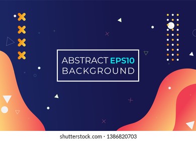 abstract background with gradient color and shapes