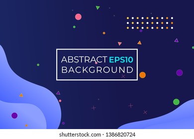 abstract background with gradient color and shapes