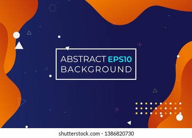 abstract background with gradient color and shapes