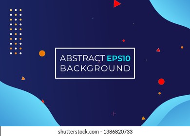 abstract background with gradient color and shapes