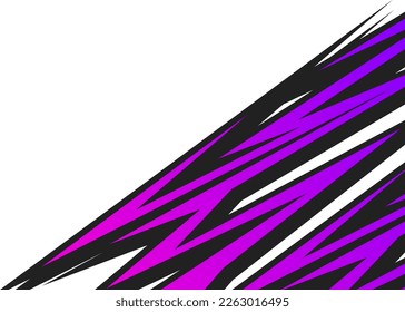 Abstract background with gradient color spike arrow pattern and with some copy space area. Abstract racing themed background