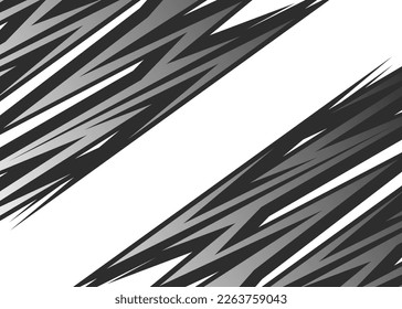 Abstract background with gradient color spike arrow pattern and with some copy space area. Abstract racing themed background