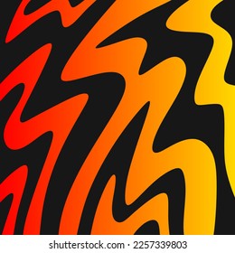 Abstract background with gradient color wavy line pattern