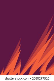 Abstract background with gradient color zigzag pattern and some copy space area