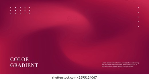 Abstract background with gradient colors. Blue, Teal, Red, Purple Gradient. Futuristic background. Modern Minimalist