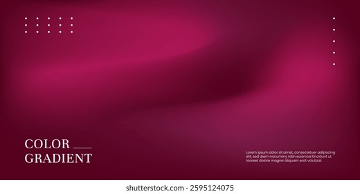 Abstract background with gradient colors. Blue, Teal, Red, Purple Gradient. Futuristic background. Modern Minimalist