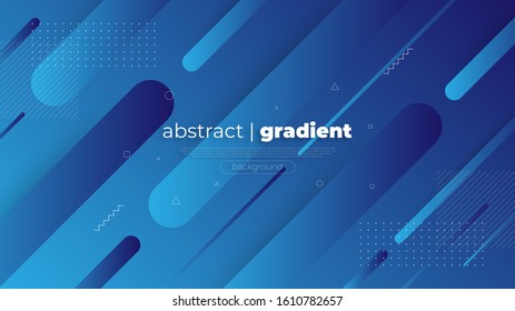 Abstract background with gradient colors and memphis elements. Suitable for posters, banners, wallpapers and landing page websites.
This background has a modern and minimalist theme.