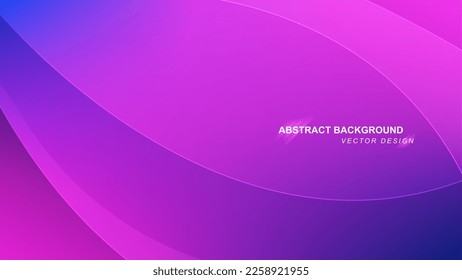 Fondo abstracto con formas de curva de degradado