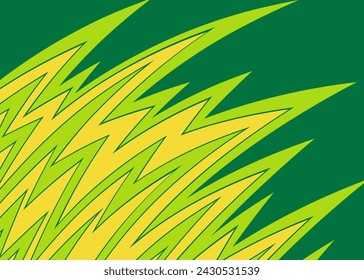 Abstract background with gradient curved zigzag line pattern. Natural background