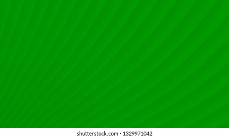 Abstract background of gradient curves in green colors