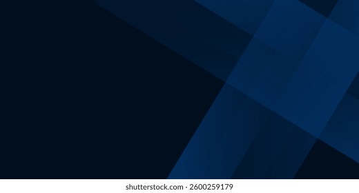 Abstract background gradient dark navy blue banner modern simple