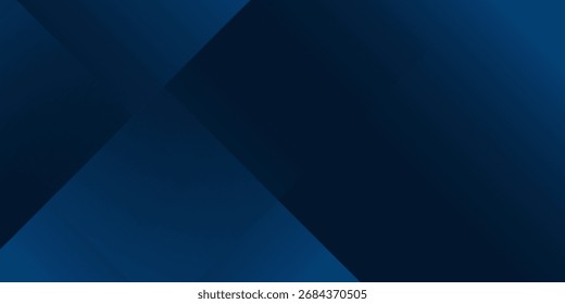 Abstract background gradient dark navy blue banner simple abstract