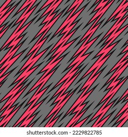 Abstract background with gradient diagonal zigzag lines pattern. Stroked zigzag lines