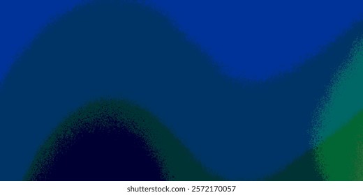 an abstract background with a gradient effect. It transitions from a dark blue on the left to a darker green on the right.