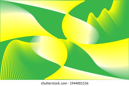 Resumen de fondo con formas de fluidos degradados. Onda Distorsionó Las Rayas Abstractas. Banner lineal de moda para la página de aterrizaje. Fondo abstracto con degradado vibrante y ondas rojas