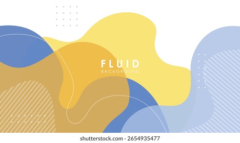 abstract background gradient fluid shapes colorful vector design