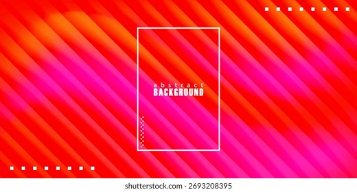 Fondo Abstractas con Formas de fluidos degradados. Movimiento del líquido de neón. Onda de rayas Abstractas distorsionadas. Anuncio lineal de moda para Landing Page. Fondo Abstractas con gradiente vibrante y ondas rojas