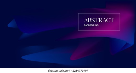 Gradiente de fondo abstracto diseño futurista color azul oscuro
